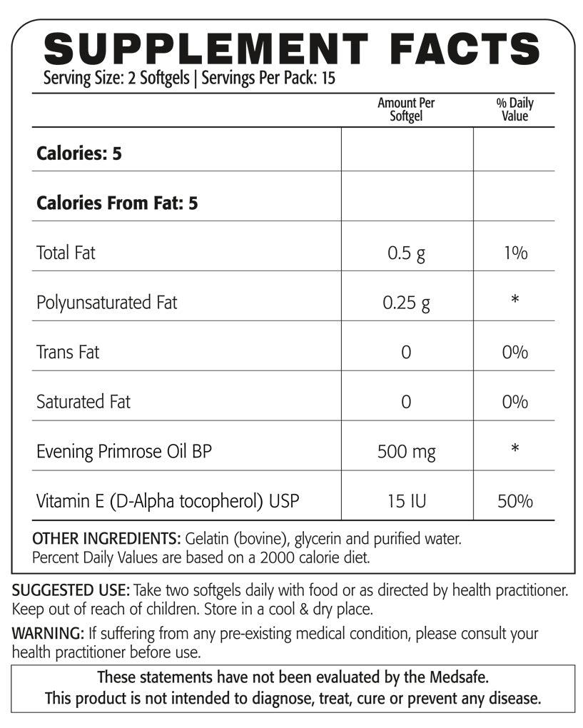 Fresca Rose 500 MG - Evening Primrose Oil Acne Worse